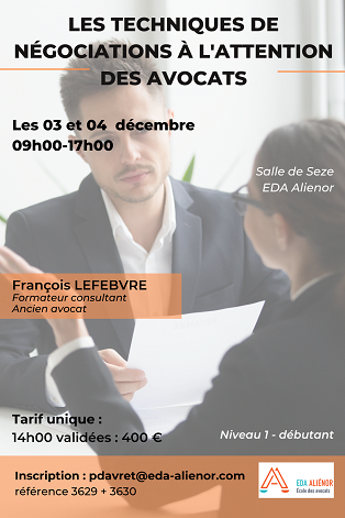 Formation 3629+3630 - 03 et 04/12/2024