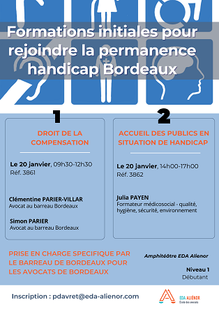 Initiales Permanence Handicap